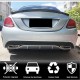 Спойлер V9 (для SD 2015-2019, Карбон) для Mercedes C-сlass W205