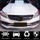 Накладки на противотуманки (для С63 AMG 2015-2019, Карбон) для Mercedes C-сlass W205