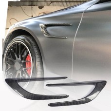 Накладки на передні крила (для купе/кабріолет C63 AMG 2015-2019, Карбон) для Mercedes C-сlass W205 рр