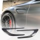 Накладки на передние крылья (для купе/кабриолет C63 AMG 2015-2019, Карбон) для Mercedes C-сlass W205