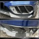 Накладки на противотуманки (для C43 AMG 2015-2019, Карбон) для Mercedes C-сlass W205