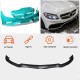 Накладка на передний бампер Lip V2 (для SD C63 AMG 2015-2019, Карбон) для Mercedes C-сlass W205