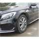 Накладки на передние крылья (для SD AMG-Line 2015-2019, Карбон) для Mercedes C-сlass W205