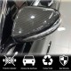 Крышки зеркал V2 (Карбон) для Mercedes C-сlass W205 2014-2021 гг