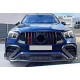 Передняя решетка GT Panamericana GT-R (для GLC 43 AMG/GLC 63 AMG/AMG-Line 2019-2022) для Mercedes GLC X253
