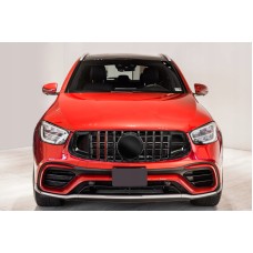 Передня решітка GT Panamericana GT-R (для GLC 43 AMG/GLC 63 AMG/AMG-Line 2019-2022) для Mercedes GLC X253 рр