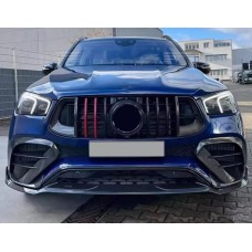 Передня решітка GT Panamericana GT-R (для GLE63, 2019-2023) для Mercedes GLE W167