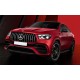 Передняя решетка GT Panamericana (2024-2025) для Mercedes GLE coupe C167 2019- рр