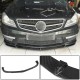 Накладка на передний бампер Lip V1 (для AMG 2012-2014, Карбон) для Mercedes C-class W204