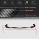 Накладка на передний бампер Lip V1 (для AMG 2012-2014, Карбон) для Mercedes C-class W204