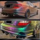 Диффузор заднего бампера V1 (для AMG SD 2008-2011, Карбон) для Mercedes C-class W204