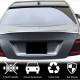 Бленда SD (Карбон) для Mercedes C-class W204 2007-2015 гг