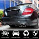 Диффузор заднего бампера V1 (для AMG SD/Coupe 2012-2014, Карбон) для Mercedes C-class W204