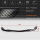 Накладка на передний бампер Lip (для AMG-Line 2008-2011, Карбон) для Mercedes C-class W204