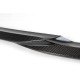 Накладка на передний бампер Lip (для AMG-Line 2008-2011, Карбон) для Mercedes C-class W204