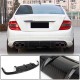 Диффузор заднего бампера V3 (для AMG SD 2008-2011, Карбон) для Mercedes C-class W204
