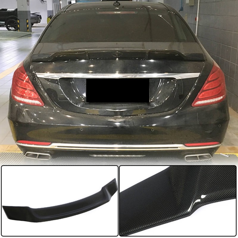 Спойлер V3 (Карбон) для Mercedes S-сlass W222