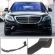 Накладка на передний бампер Lip (для AMG-Line 2014-2017, Карбон) для Mercedes S-сlass W222