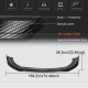 Накладка на передний бампер Lip (для S63/S65 AMG 2018-2022, Карбон) для Mercedes S-сlass W222