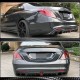Диффузор заднего бампера с насадками (для S63 AMG 2014-2017, Карбон) для Mercedes S-сlass W222