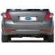 Накладка на задній торец OmsaLine (HB, нерж.) для Kia Ceed 2007-2012 рр