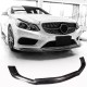 Накладка на передний бампер Lip V1 (для AMG-Line 2013-2016, Карбон) для Mercedes E-сlass W212