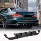 Диффузор заднего бампера V1 (для E63 AMG 2013-2016, Карбон) для Mercedes E-сlass W212