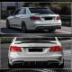Диффузор заднего бампера V2 (для E63 AMG 2013-2016, Карбон) для Mercedes E-сlass W212