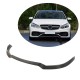 Накладка на передний бампер Lip (для E63 AMG 2013-2016, Карбон) для Mercedes E-сlass W212