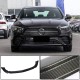 Накладка на передний бампер Lip (для AMG-Line 2020-2023, Карбон) для Mercedes E-сlass W213