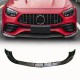 Накладка на передний бампер Lip (для E63 AMG 2020-2023, Карбон) для Mercedes E-сlass W213