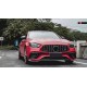 Накладка на передний бампер Lip (для E63 AMG 2020-2023, Карбон) для Mercedes E-сlass W213