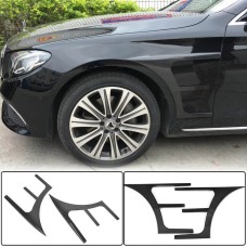 Накладки на передні крила (AMG-Line/E43 AMG 2016-2019, Карбон) для Mercedes E-сlass W213 рр
