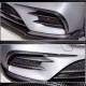 Накладки на передний бампер V1 (для E43 AMG 2016-2019, Карбон) для Mercedes E-сlass W213