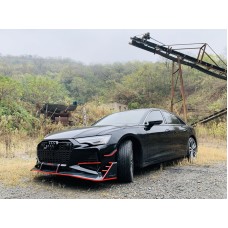 Передний бампер RS6-R Style для Ауди A6 C8 2018- гг