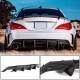 Диффузор заднего бамера V1 (для AMG-Line/CLA45 AMG, Карбон) для Mercedes CLA C117 2013-2019 гг