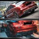 Диффузор заднего бамера V1 (для AMG-Line/CLA45 AMG, Карбон) для Mercedes CLA C117 2013-2019 гг