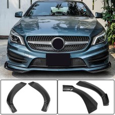 Накладки на передній бампер (для Base SD 2013-2016, Карбон) для Mercedes CLA C117 рр