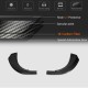 Накладки на передний бампер (для Base SD 2013-2016, Карбон) для Mercedes CLA C117