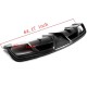 Диффузор заднего бампера V1 (для AMG-Line/CLA45 AMG 2013-2016, Карбон) для Mercedes CLA C117