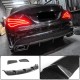 Диффузор заднего бампера V2 (для AMG-Line/CLA45 AMG 2013-2016, Карбон) для Mercedes CLA C117