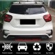 Накладки на задний бампер (для AMG-Line HB, Карбон) для Mercedes A-сlass W176 2012-2018 гг
