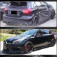 Боковые пороги V4 (Карбон) для Mercedes A-сlass W176 2012-2018 гг