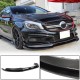Накладка на передний бампер Lip V2 (для AMG-Line/A45 AMG HB 2013-2015, Карбон) для Mercedes A-сlass W176