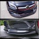 Накладка на передний бампер Lip V2 (для AMG-Line/A45 AMG HB 2013-2015, Карбон) для Mercedes A-сlass W176