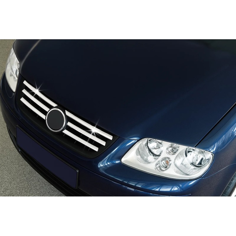 Накладки на решітку (нерж) 2001-2003 для Volkswagen Polo рр