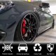Боковые пороги V1 (Карбон) для Mercedes A-сlass W176 2012-2018 гг