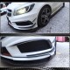 Накладки на передний бампер (для AMG-Line/A45 AMG HB 2013-2015, Карбон) для Mercedes A-сlass W176