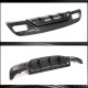 Диффузер заднего бампера V2 (для AMG-Line/A45 AMG HB) для Mercedes A-сlass W176 2012-2018 гг
