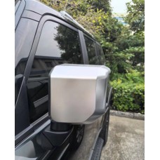 Кришки дзеркал Silver (2 шт) для Toyota Land Cruiser Prado 250